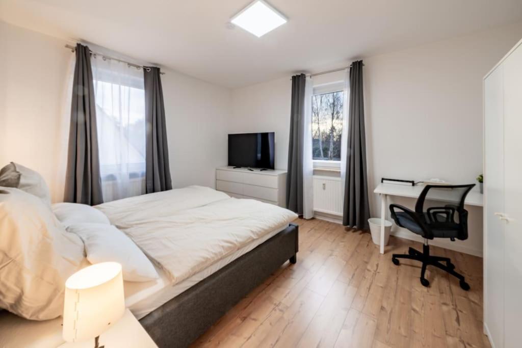 Modernisiertes Altbau 3-Zi Apartment Rinteln Kültér fotó